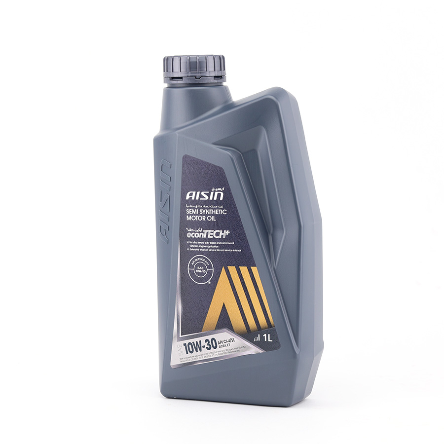 Nhớt Động Cơ Aisin 10W-30 CI-4/SL econTECH+ Fully Synthetic 1 Lít ECSI1031PB