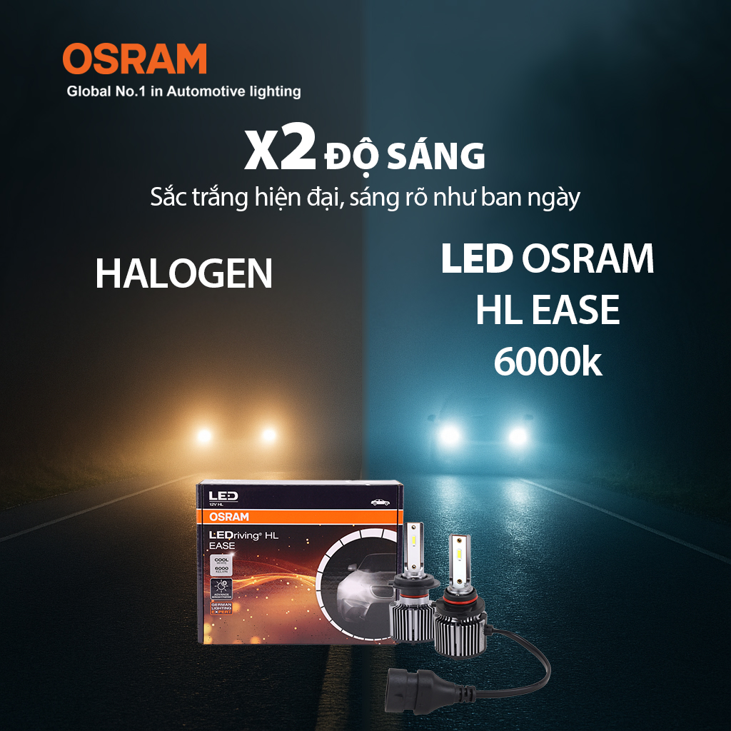 Bóng Led Grass H7 F5210CW 12V 30W 6000K 2 bóng/hộp Hiệu Osram