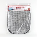 Che nắng xốp tròn nhỏ CIND (màu bạc/xanh) CD-C044 36*44CM 1SET/2PCS 