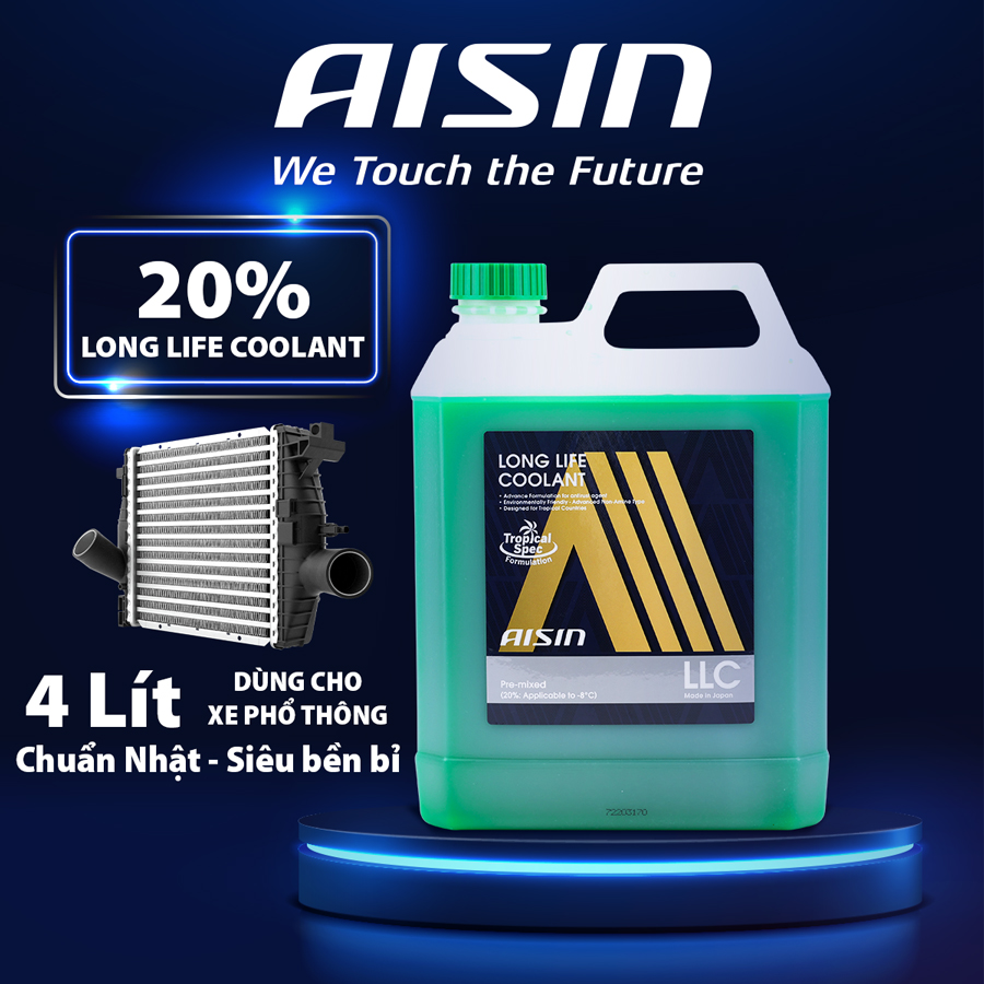 Nước giải nhiệt Aisin (màu xanh/ 4 Lít)) LCPM20A4LG