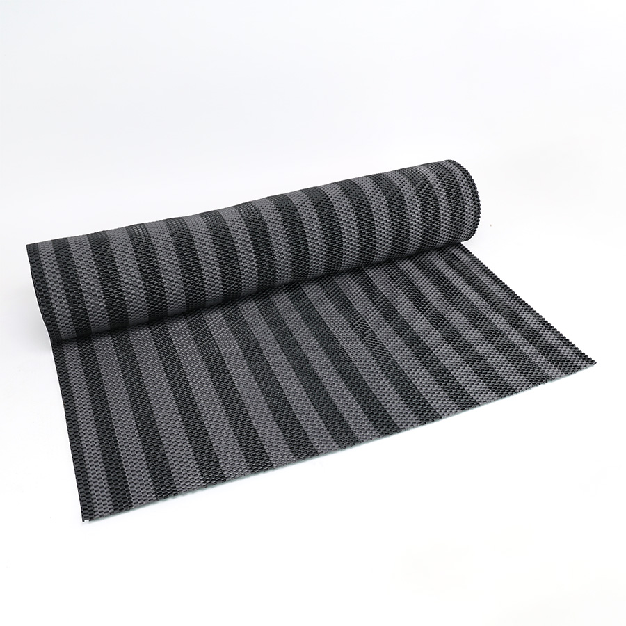 Lót sàn cuộn CIND 3D hạt nhỏ HB001-B đen/ xám Size 9M*1.2M
