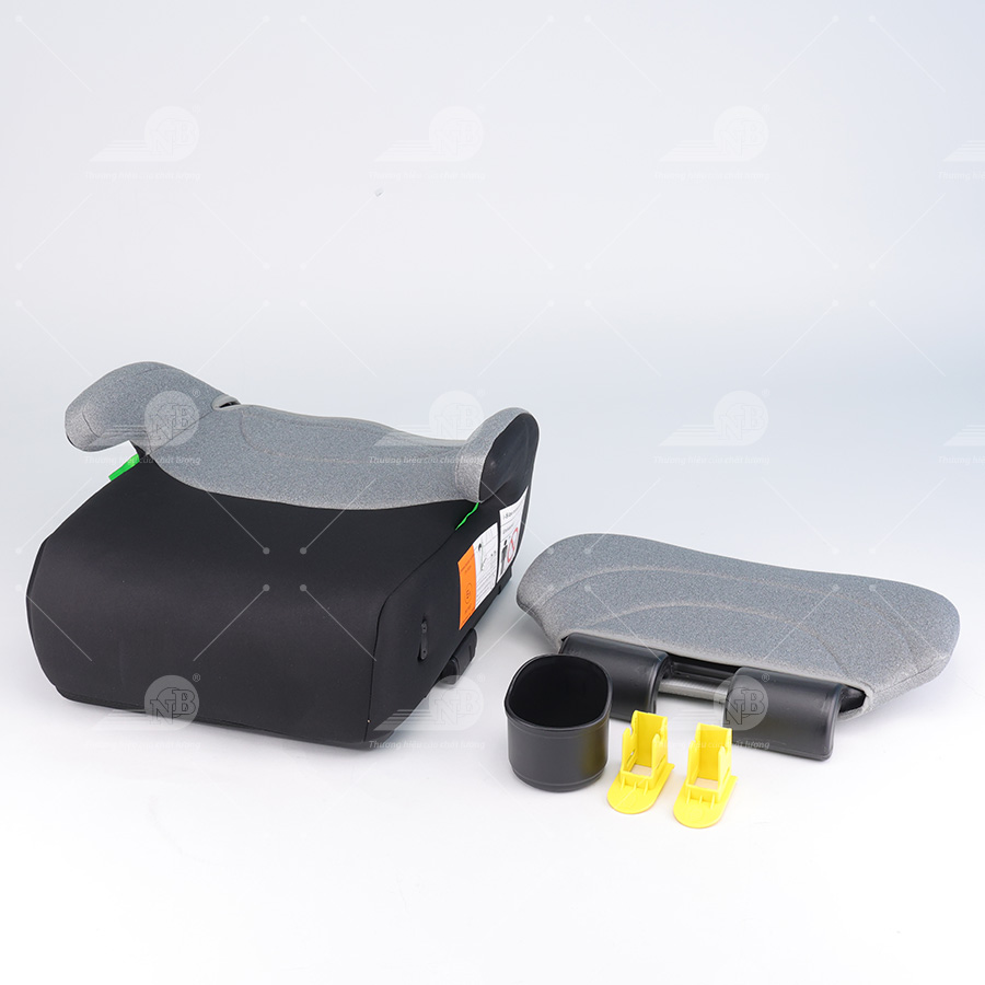 Ghế ngồi trẻ em ET-002A Đen/xám (ISOFIX) có tựa lưng