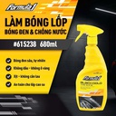 Bảo dưỡng đen và bóng vỏ xe Formula 1 (Black Gold) (680ml) # 615258 (New #615238)