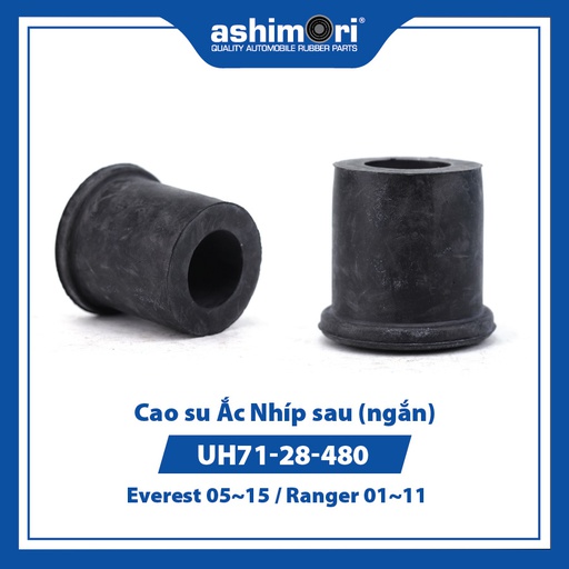 [9HCSSBHMZ20027] Cao su Ắc Nhíp sau (ngắn) SBHMZ-20027/OEM No.UH71-28-480
